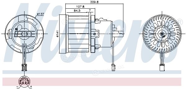 Nissens 87610