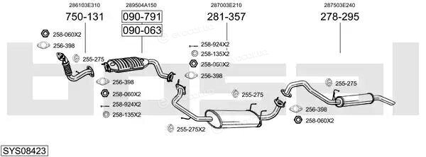 Bosal SYS08423