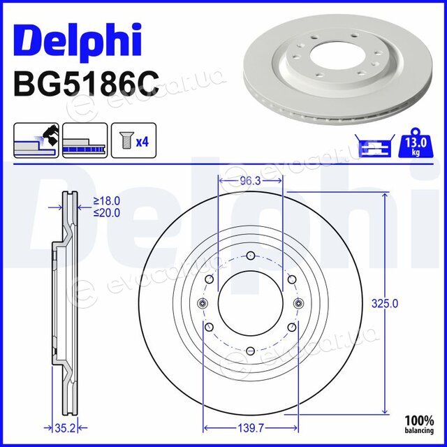 Delphi BG5186C