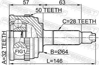 Febest 0310-033A50