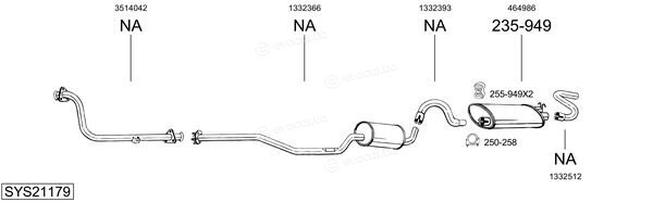 Bosal SYS21179