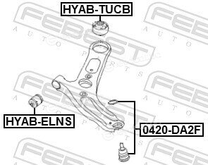 Febest HYAB-ELNS