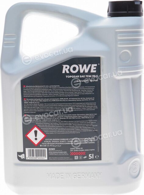 Rowe 25002-0050-99