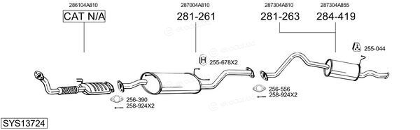 Bosal SYS13724