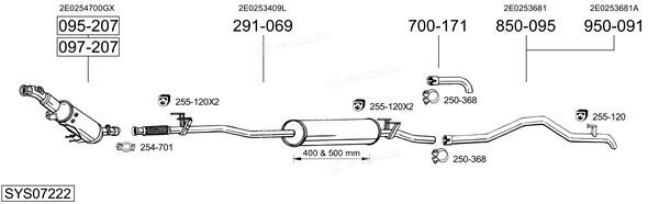 Bosal SYS07222