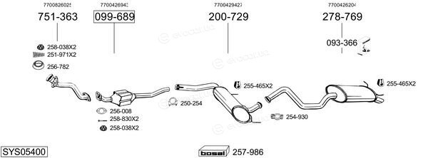 Bosal SYS05400