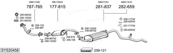 Bosal SYS20458