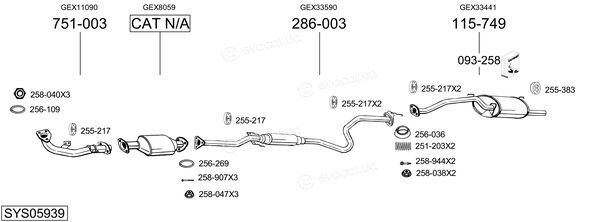 Bosal SYS05939