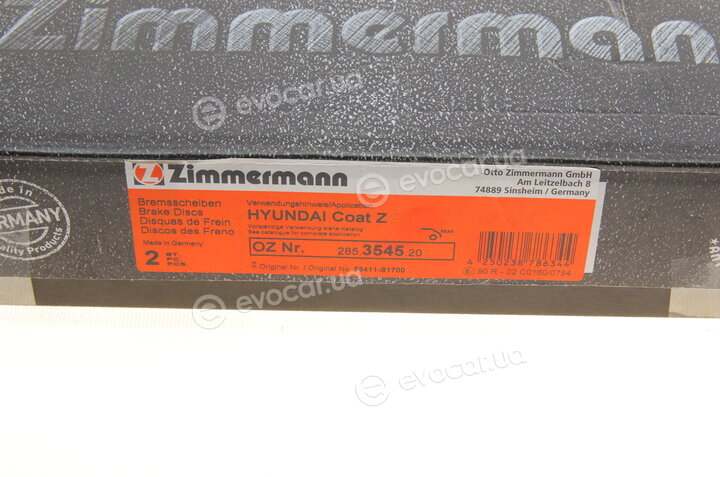 Zimmermann 285.3545.20