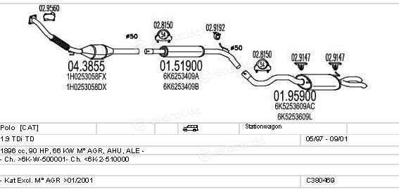 MTS C380469001657