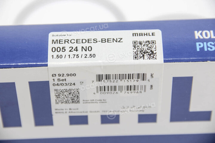 Mahle 005 24 N0