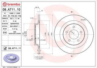 Brembo 08.A711.11