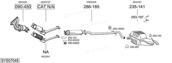 Bosal SYS07048