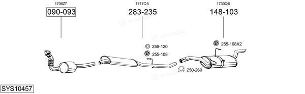 Bosal SYS10457