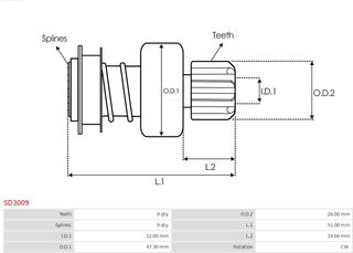 AS SD3009