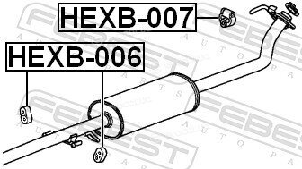 Febest HEXB-007