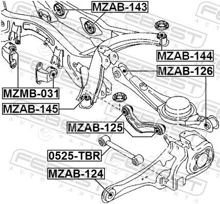 Febest MZAB-126