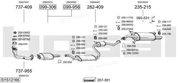 Bosal SYS12166