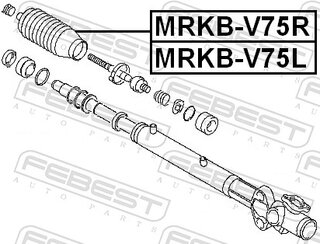 Febest MRKB-V75L