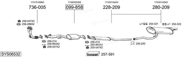 Bosal SYS06532