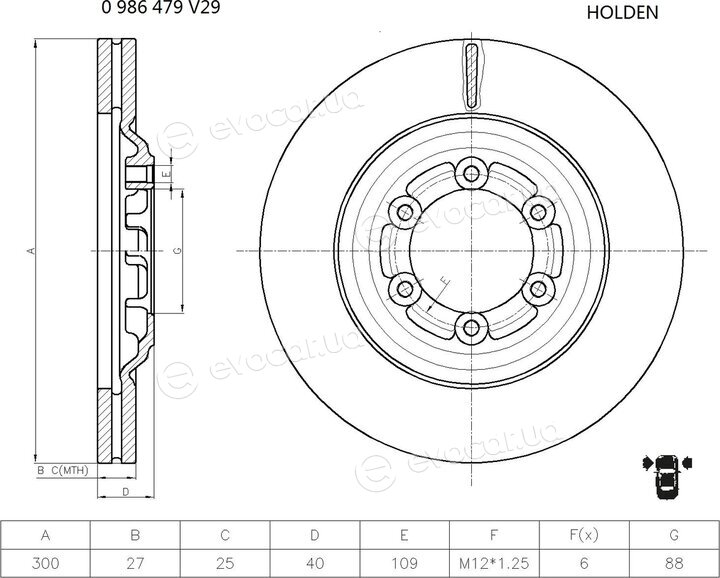 Bosch 0 986 479 V29