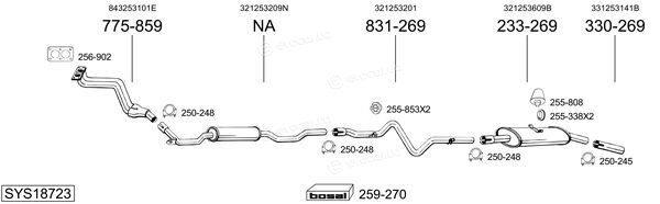 Bosal SYS18723