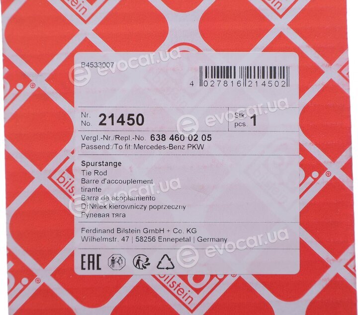 Febi 21450