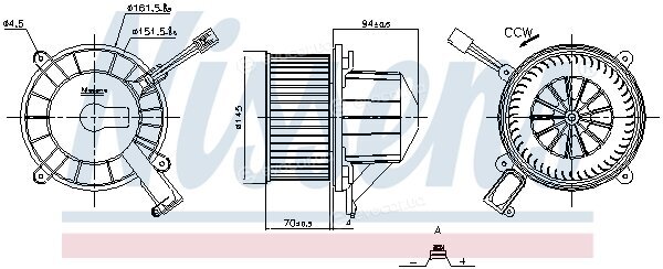 Nissens 87638