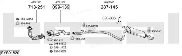 Bosal SYS01820