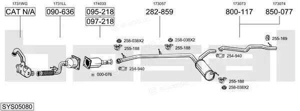 Bosal SYS05080