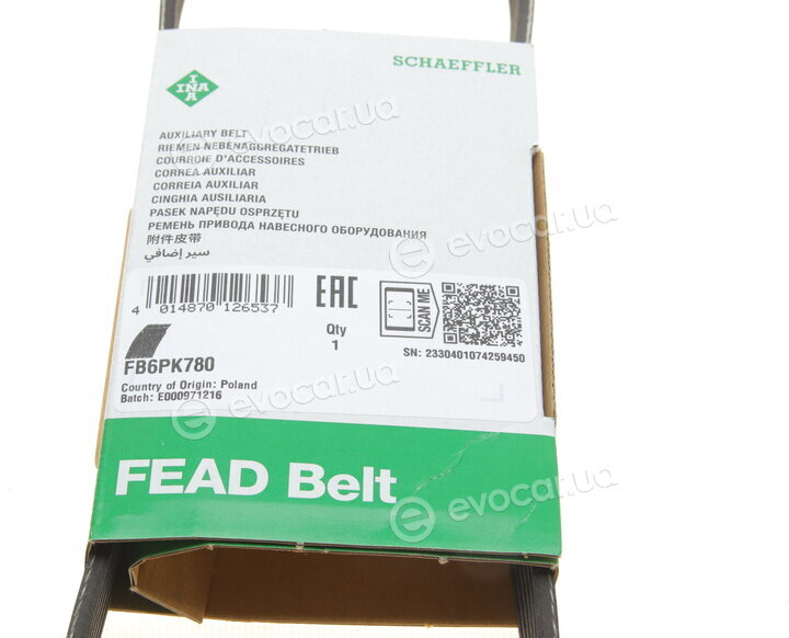 INA FB 6PK780