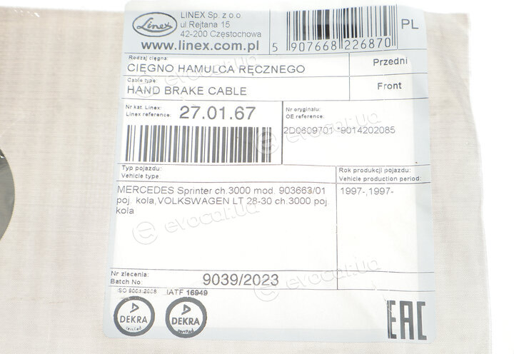 Linex 27.01.67