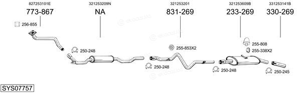 Bosal SYS07757