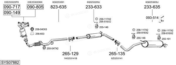 Bosal SYS07882