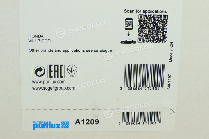 Purflux A1209