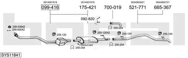 Bosal SYS11841