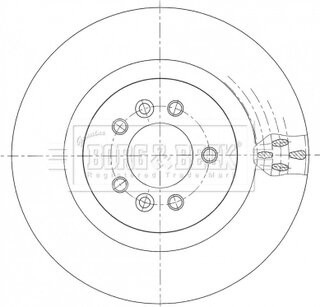 Borg & Beck BBD6110S