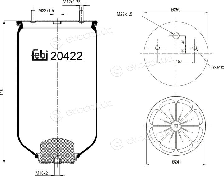 Febi 20422