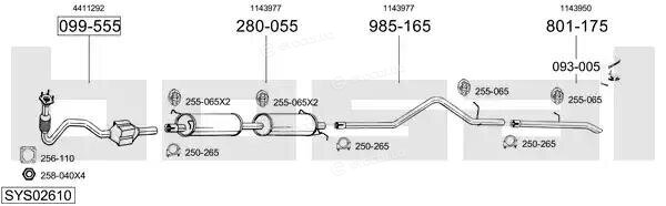 Bosal SYS02610