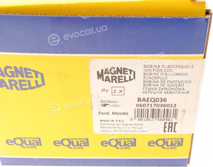 Magneti Marelli 060717036012