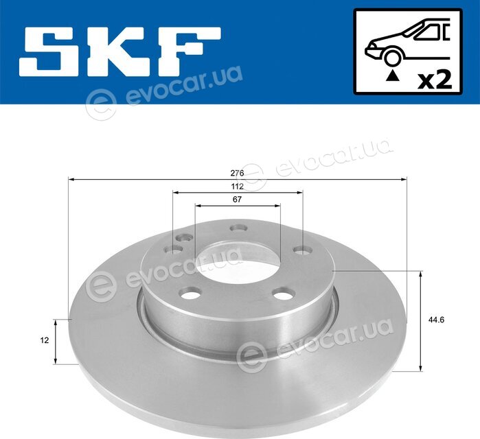 SKF VKBD 80220 S2