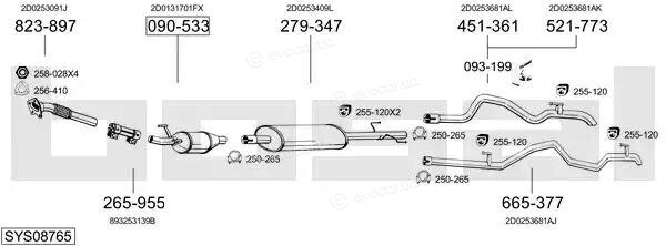 Bosal SYS08765