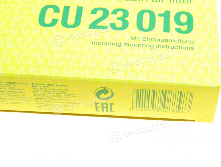 Mann CU 23 019