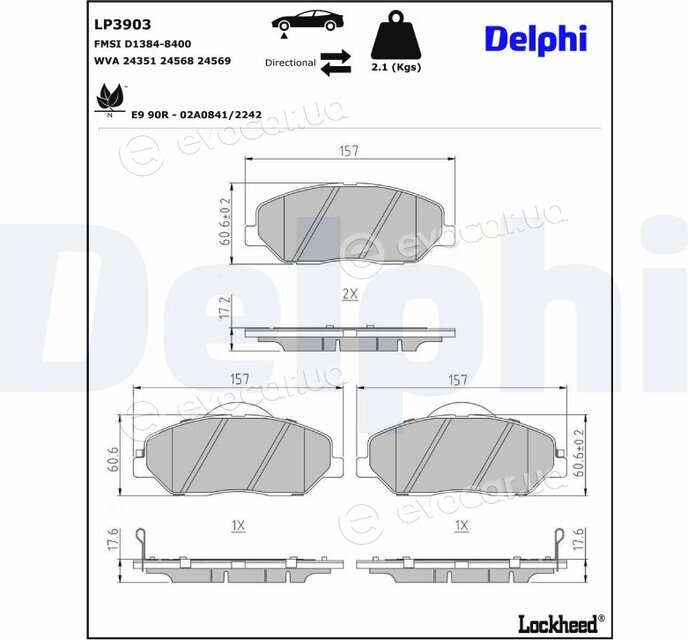 Delphi LP3903