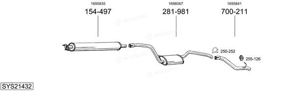 Bosal SYS21432