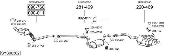 Bosal SYS06362