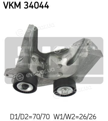SKF VKM 34044