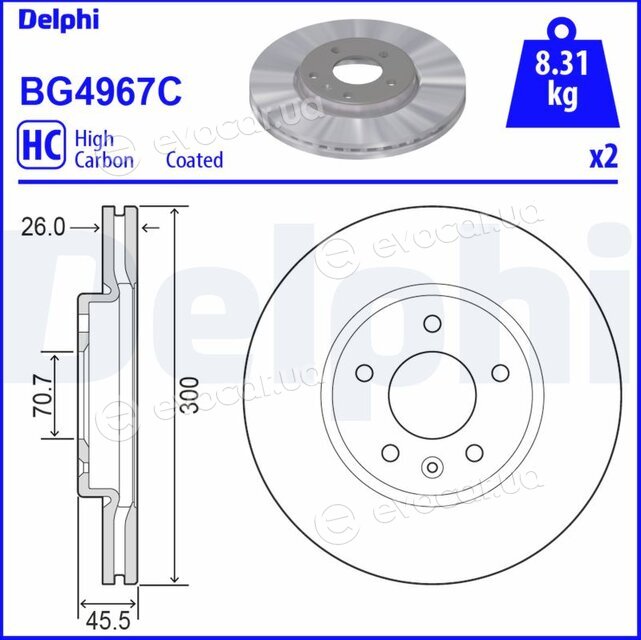 Delphi BG4967C