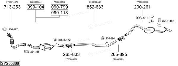 Bosal SYS05366