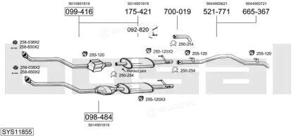 Bosal SYS11855